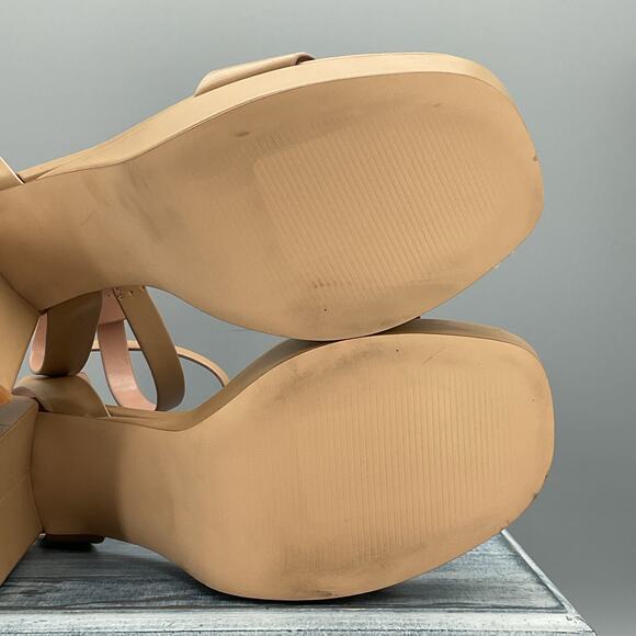 NEW Nordstrom Women’s Noanita-Lea Block Heel Sandals Tan Size 11M - Picture 12 of 12